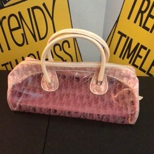 💝💕Vintage Dior pink monogram bag 💕💝
